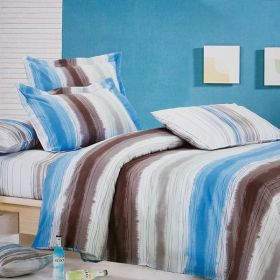 Blancho Bedding - [Graffiti] Luxury 5PC Comforter Set Combo 300GSM (King Size)