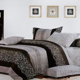 Blancho Bedding - [Charming Garret] Luxury 5PC Comforter Set Combo 300GSM (Full Size)