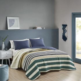 Madras 3 piece bedspread (size: queen)